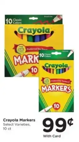 Pick'n Save Crayola Markers offer