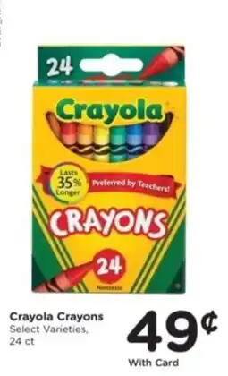 Pick'n Save Crayola Crayons offer