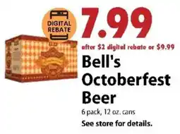 Festival Foods Bell's Octoberfest Beer offer