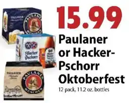 Festival Foods Paulaner or Hacker-Pschorr Oktoberfest offer