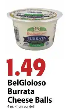 Festival Foods BelGioioso Burrata Cheese Balls offer