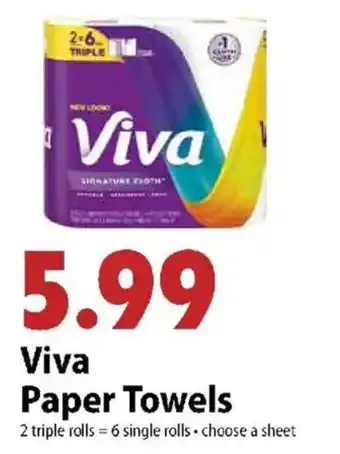 Festival Foods Viva Paper Towels offer