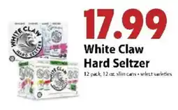 Festival Foods White Claw Hard Seltzer offer