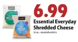 Festival Foods Essential Everyday Shredded Cheese offer
