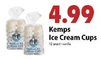 Festival Foods Kemps ice cream cups offer