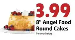 Festival Foods 8" Angel Food Round Cakes offer