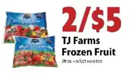 Festival Foods TJ Farms Frozen Fruit offer