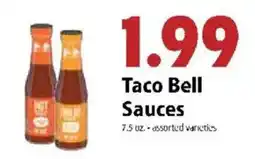 Festival Foods Taco Bell Sauces offer