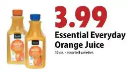 Festival Foods Essential Everyday Orange Juice offer