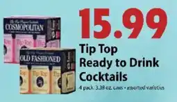 Festival Foods Tip Top Ready to Drink Cocktails offer