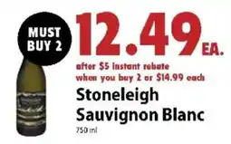 Festival Foods Stoneleigh Sauvignon Blanc offer