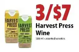 Festival Foods Harvest Press Wine offer