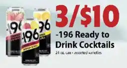 Festival Foods -196 Ready to Drink Cocktails offer