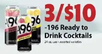 Festival Foods -196 Ready to Drink Cocktails offer