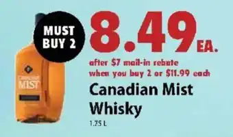 Festival Foods Canadian Mist Whisky offer