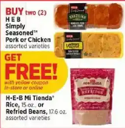 H-E-B H-E-B Mi Tienda Rice or Refried Beans offer