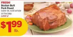 H-E-B Boston Butt Pork Roast offer