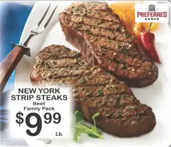 Foodland Preferred Angus New York Strip Steaks offer