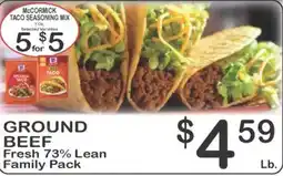 Foodland McCormick Taco Seasoning Mix offer