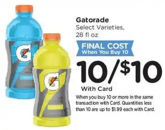 Gatorade Select Varieties