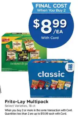 Mariano's Frito-Lay Multipack offer