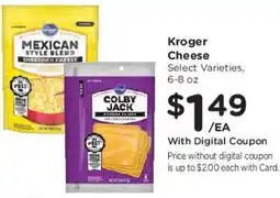 Kroger Kroger Cheese offer