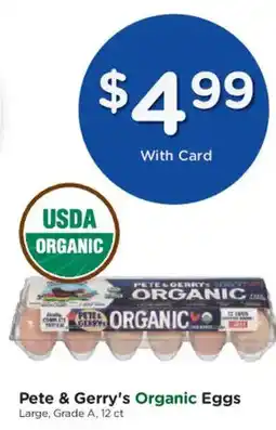 Mariano's Pete & Gerry's Organic Eggs offer