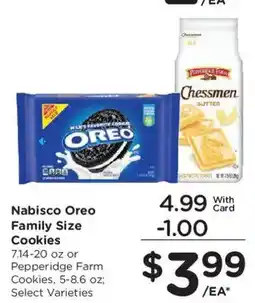 Kroger Nabisco Oreo Family Size Cookies offer