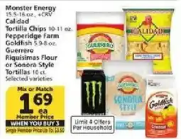 Vons Monster Energy offer