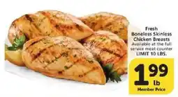 Vons Fresh Boneless Skinless Chicken Breasts offer