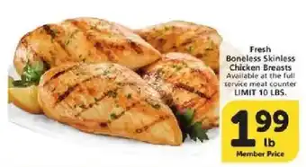 Vons Fresh Boneless Skinless Chicken Breasts offer