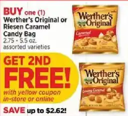 H-E-B Werther's Original candy bag offer