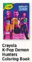 H-E-B Crayola K-Pop Demon Hunters Coloring Book offer