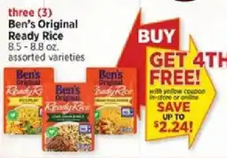 H-E-B Ben's Original Ready Rice offer