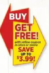 H-E-B Buy get free! offer