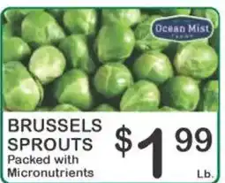 Foodland Ocean Mist Brussels Sprouts offer