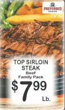 Foodland Preferred angus top sirloin steak offer