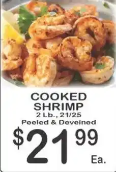 Foodland Cooked Shrimp offer