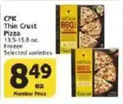 Vons Cpk Thin Crust Pizza offer