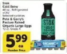Vons Stok Cold Brew offer