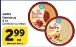 Vons Sabra Hummus offer