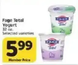 Vons Fage Total Yogurt offer