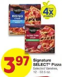 United Supermarkets Signature Select Pizza offer