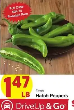 United Supermarkets Fresh Hatch Peppers offer