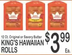 Foodland King's Hawaiian Rolls offer