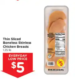 Mariano's Thin Sliced Boneless Skinless Chicken Breasts offer