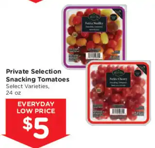 Mariano's Private Selection Snacking Tomatoes offer