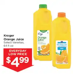 Mariano's Kroger orange juice offer