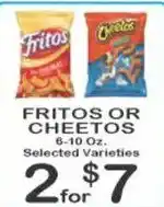 Foodland Fritos or Cheetos offer