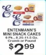 Foodland Entenmann's mini snack cakes offer